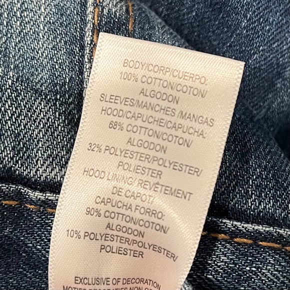 Lucky Brand Blue and Gray Jean Jacket - Picture 5 of 9